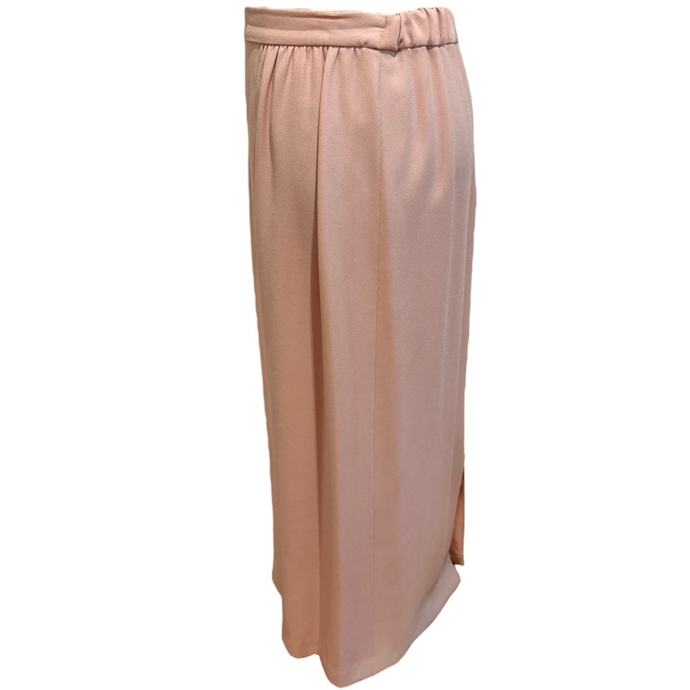 90s 2PC HEISER-EGAN PASTEL PINK MOTHER OF THE BRIDE BLAZER & MAXI SKIRT SZ 12 - Picture 8 of 12